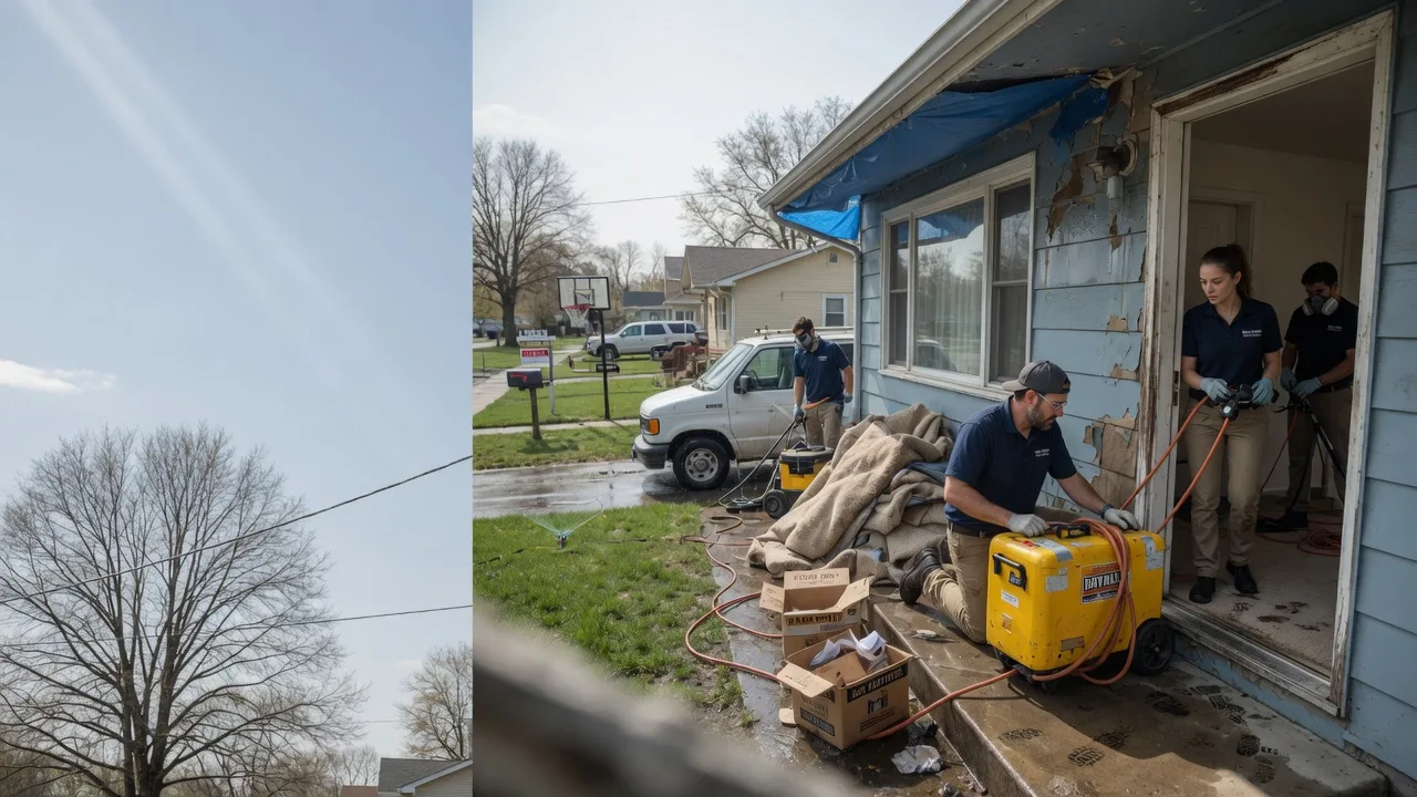 Basement Flood Cleanup in Mather, PA near me